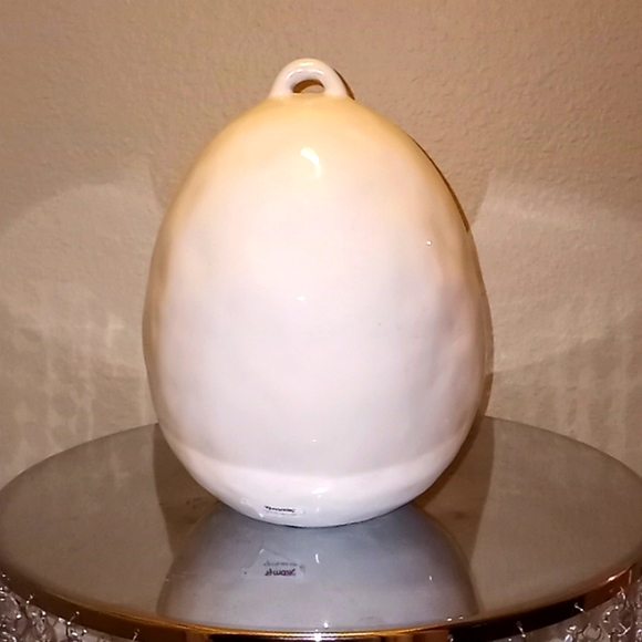 Rae Dunn Cream Happy Spring Easter Egg - Picture 7 of 10